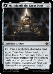 Matzalantli, the Great Door // The Core [The Lost Caverns of Ixalan] | PLUS EV GAMES 