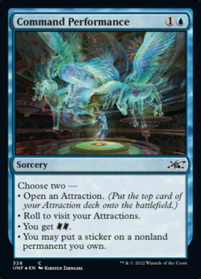 Command Performance (Galaxy Foil) [Unfinity] | PLUS EV GAMES 