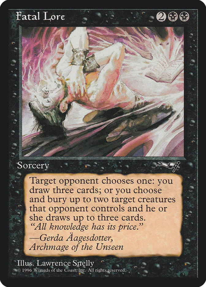 Fatal Lore [Alliances] | PLUS EV GAMES 