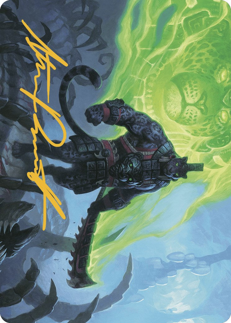 Malamet Veteran Art Card (Gold-Stamped Signature) [The Lost Caverns of Ixalan Art Series] | PLUS EV GAMES 