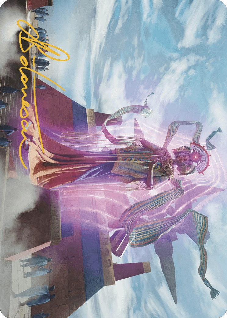 Ojer Taq, Deepest Foundation Art Card (4/81) (Gold-Stamped Signature) [The Lost Caverns of Ixalan Art Series] | PLUS EV GAMES 