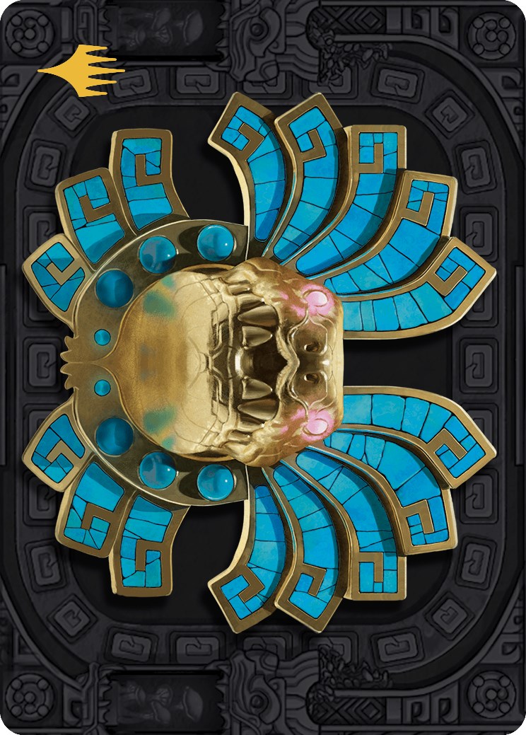 Ojer Pakpatiq, Deepest Epoch Art Card (57/81) (Gold-Stamped Planeswalker Symbol) [The Lost Caverns of Ixalan Art Series] | PLUS EV GAMES 