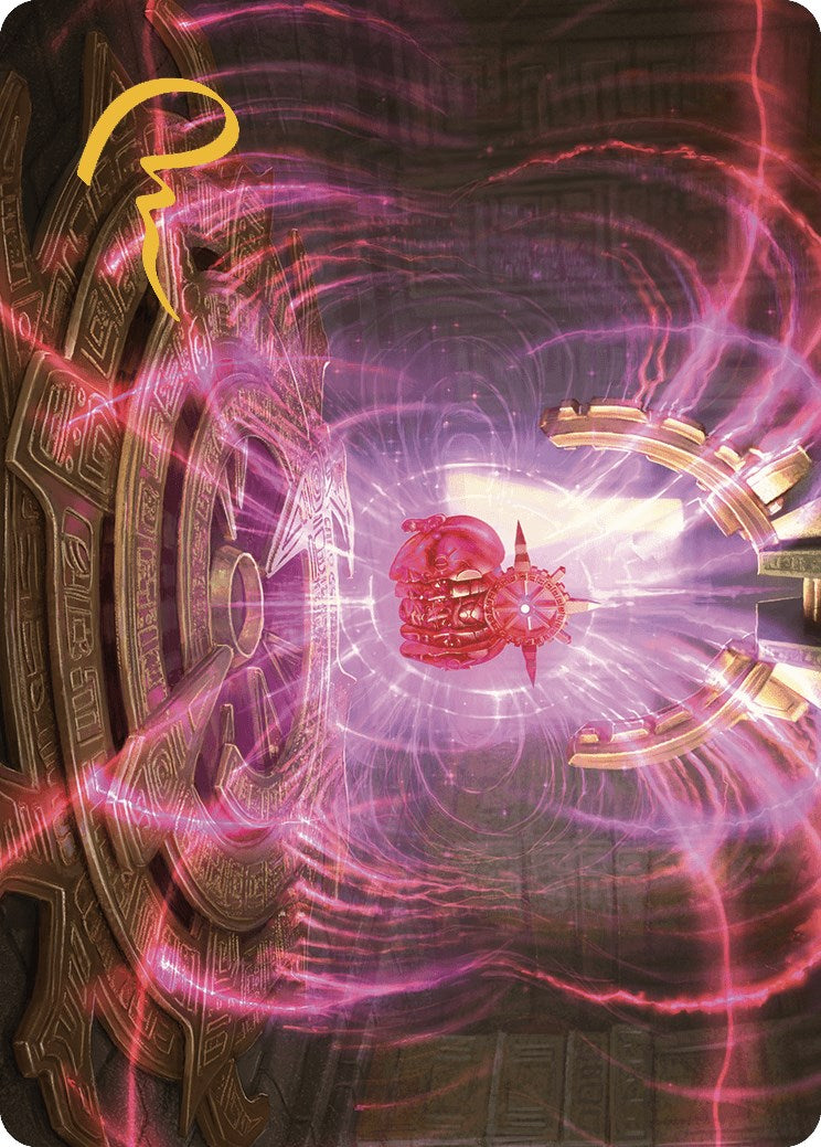 Locus of Enlightenment Art Card (Gold-Stamped Signature) [The Lost Caverns of Ixalan Art Series] | PLUS EV GAMES 