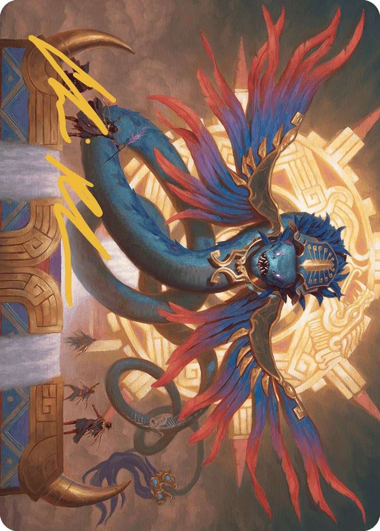 Ojer Pakpatiq, Deepest Epoch Art Card (13/81) (Gold-Stamped Signature) [The Lost Caverns of Ixalan Art Series] | PLUS EV GAMES 