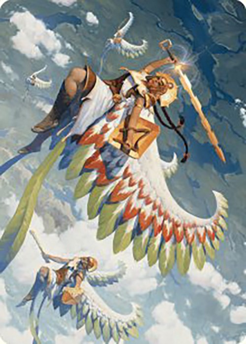 Resplendent Angel Art Card (5/81) [The Lost Caverns of Ixalan Art Series] | PLUS EV GAMES 