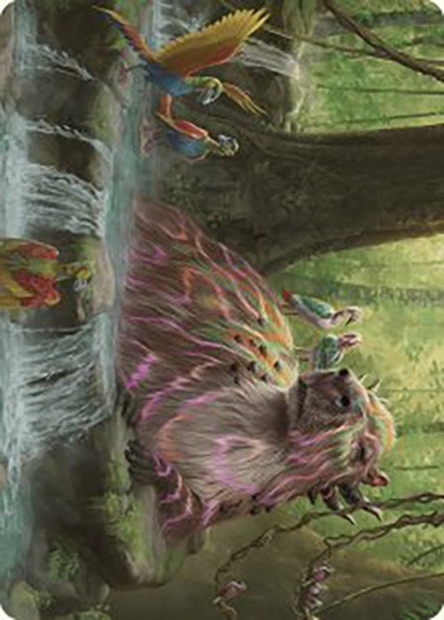 Basking Capybara Art Card [The Lost Caverns of Ixalan Art Series] | PLUS EV GAMES 