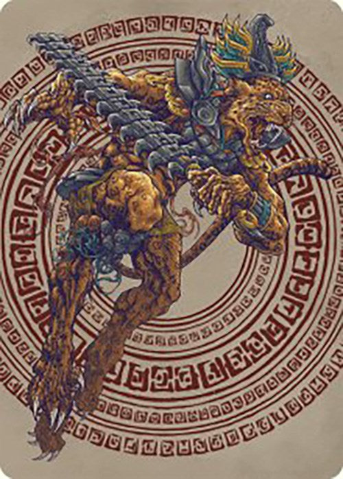 Sovereign Okinec Ahau Art Card [The Lost Caverns of Ixalan Art Series] | PLUS EV GAMES 