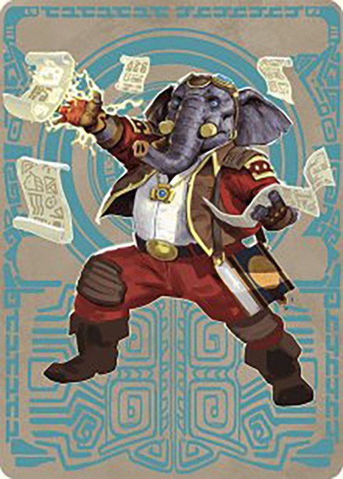 Quintorius Kand Art Card (65/81) [The Lost Caverns of Ixalan Art Series] | PLUS EV GAMES 