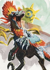 Pantlaza, Sun-Favored Art Card [The Lost Caverns of Ixalan Art Series] | PLUS EV GAMES 