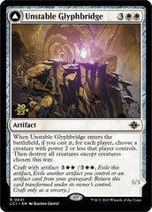 Unstable Glyphbridge // Sandswirl Wanderglyph [The Lost Caverns of Ixalan Prerelease Cards] | PLUS EV GAMES 