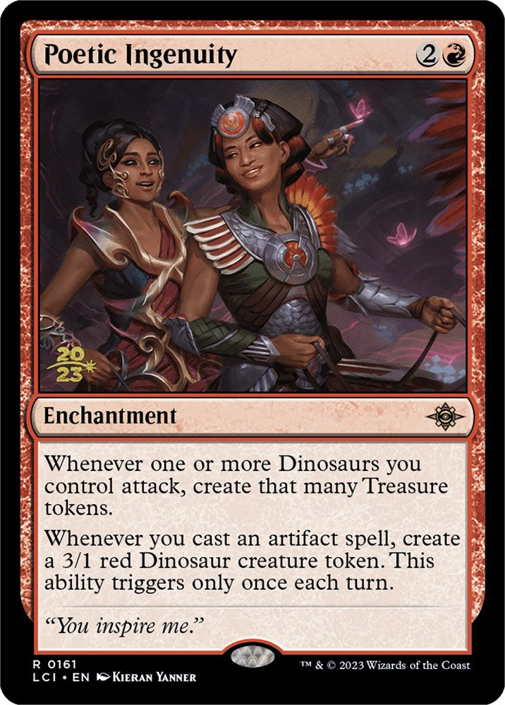 Poetic Ingenuity [The Lost Caverns of Ixalan Prerelease Cards] | PLUS EV GAMES 