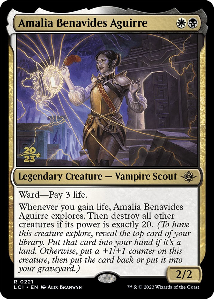 Amalia Benavides Aguirre [The Lost Caverns of Ixalan Prerelease Cards] | PLUS EV GAMES 