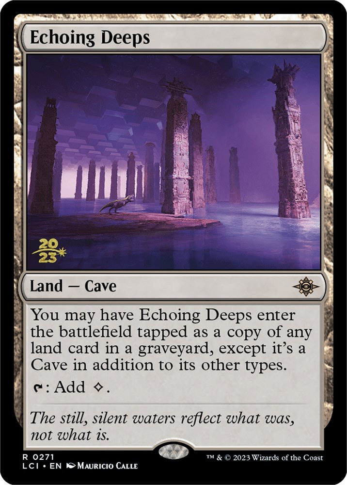 Echoing Deeps [The Lost Caverns of Ixalan Prerelease Cards] | PLUS EV GAMES 