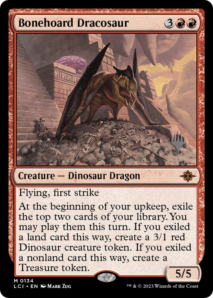 Bonehoard Dracosaur (Promo Pack) [The Lost Caverns of Ixalan Promos] | PLUS EV GAMES 