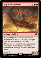 Magmatic Galleon (Promo Pack) [The Lost Caverns of Ixalan Promos] | PLUS EV GAMES 