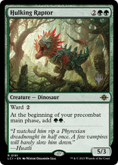 Hulking Raptor (Promo Pack) [The Lost Caverns of Ixalan Promos] | PLUS EV GAMES 