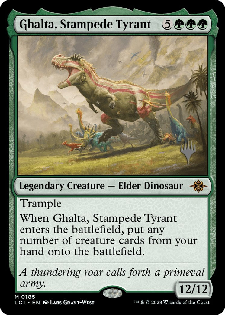 Ghalta, Stampede Tyrant (Promo Pack) [The Lost Caverns of Ixalan Promos] | PLUS EV GAMES 