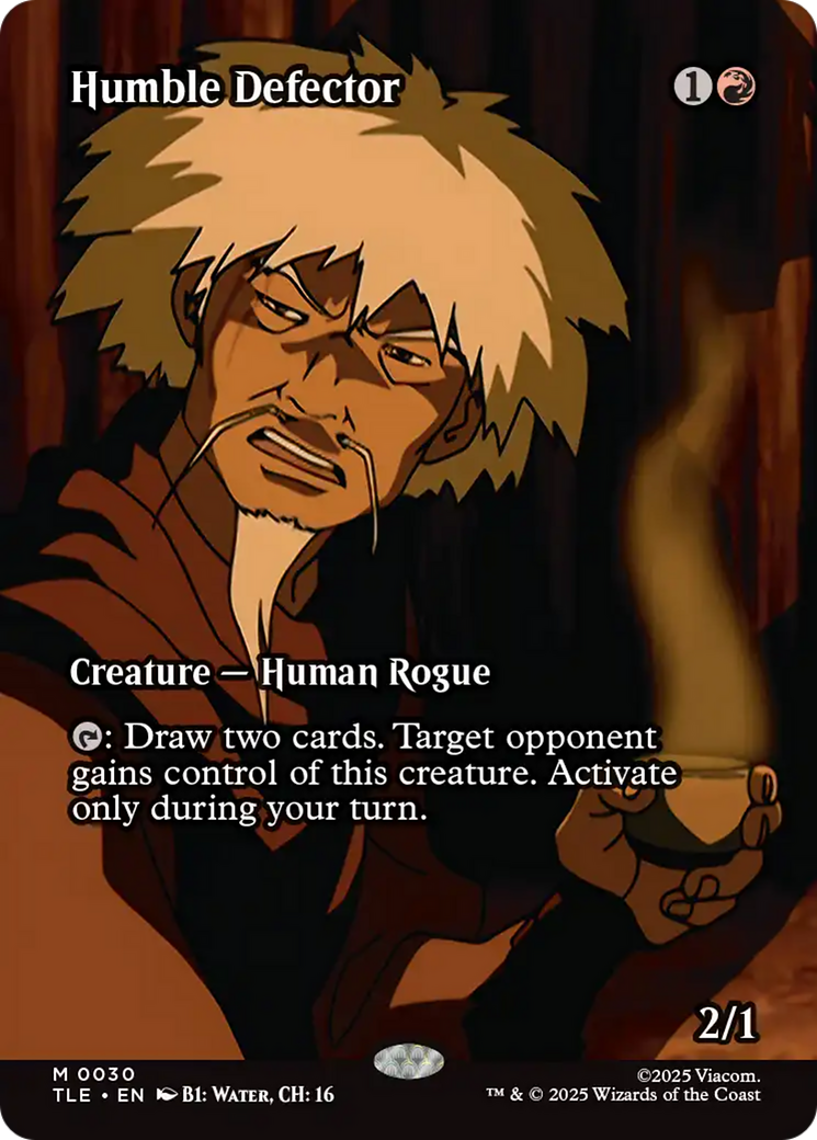 Humble Defector (Borderless) [Avatar: The Last Airbender: Eternal-Legal] | PLUS EV GAMES 