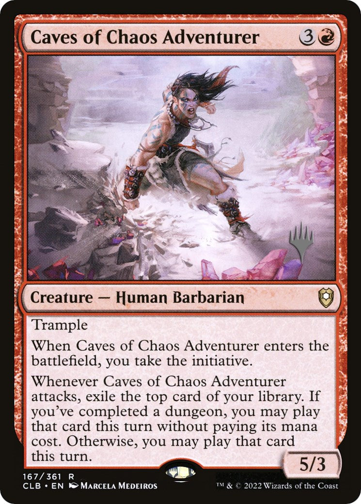 Caves of Chaos Adventurer (Promo Pack) [The Lost Caverns of Ixalan Promos] | PLUS EV GAMES 