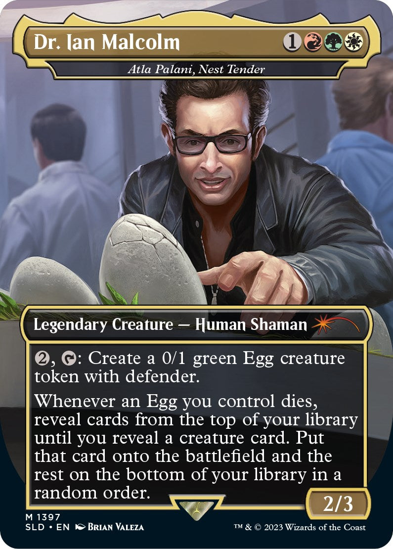 Dr. Ian Malcolm - Atla Palani, Nest Tender [Secret Lair Drop Series] | PLUS EV GAMES 