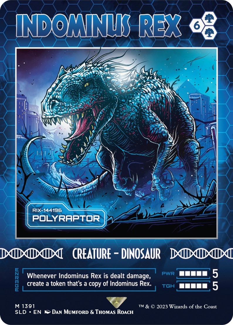 Indominus Rex - Polyraptor [Secret Lair Drop Series] | PLUS EV GAMES 