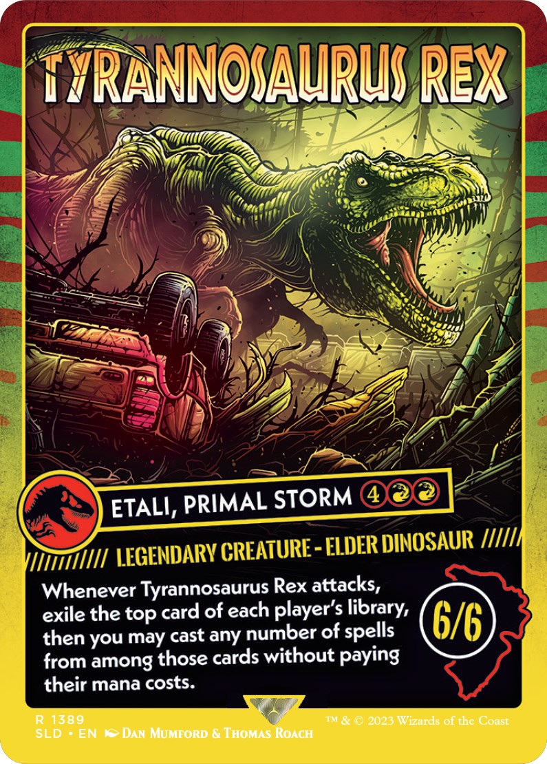 Tyrannosaurus Rex - Etali, Primal Storm [Secret Lair Drop Series] | PLUS EV GAMES 