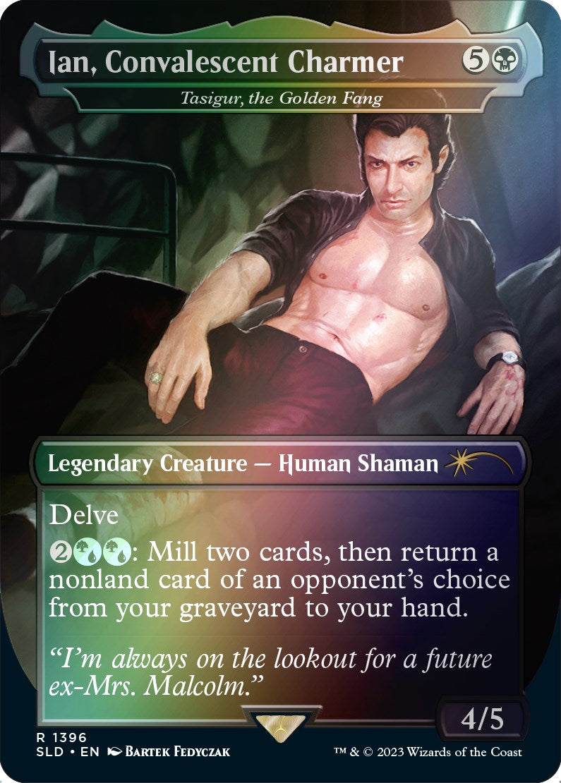 Ian, Convalescent Charmer - Tasigur, the Golden Fang (Rainbow Foil) [Secret Lair Drop Series] | PLUS EV GAMES 