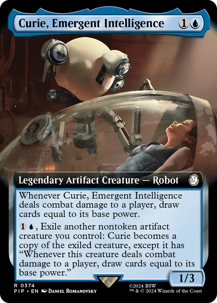 Curie, Emergent Intelligence (Extended Art) [Fallout] | PLUS EV GAMES 