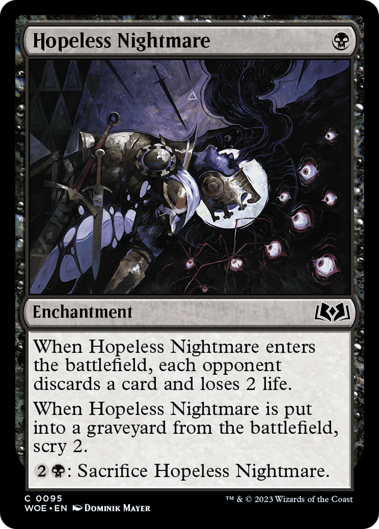 Hopeless Nightmare [Wilds of Eldraine] | PLUS EV GAMES 