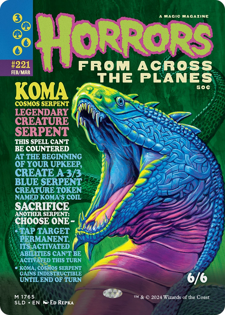 Koma, Cosmos Serpent [Secret Lair Drop Series] | PLUS EV GAMES 