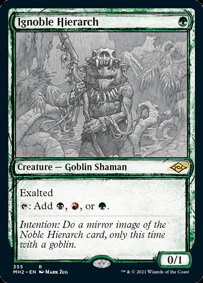 Ignoble Hierarch (Sketch) [Modern Horizons 2] | PLUS EV GAMES 