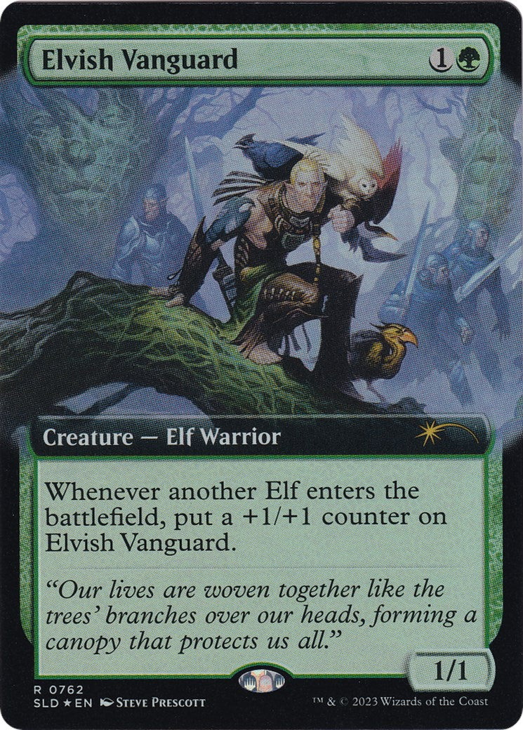 Elvish Vanguard (Extended Art) [Secret Lair Drop Series] | PLUS EV GAMES 