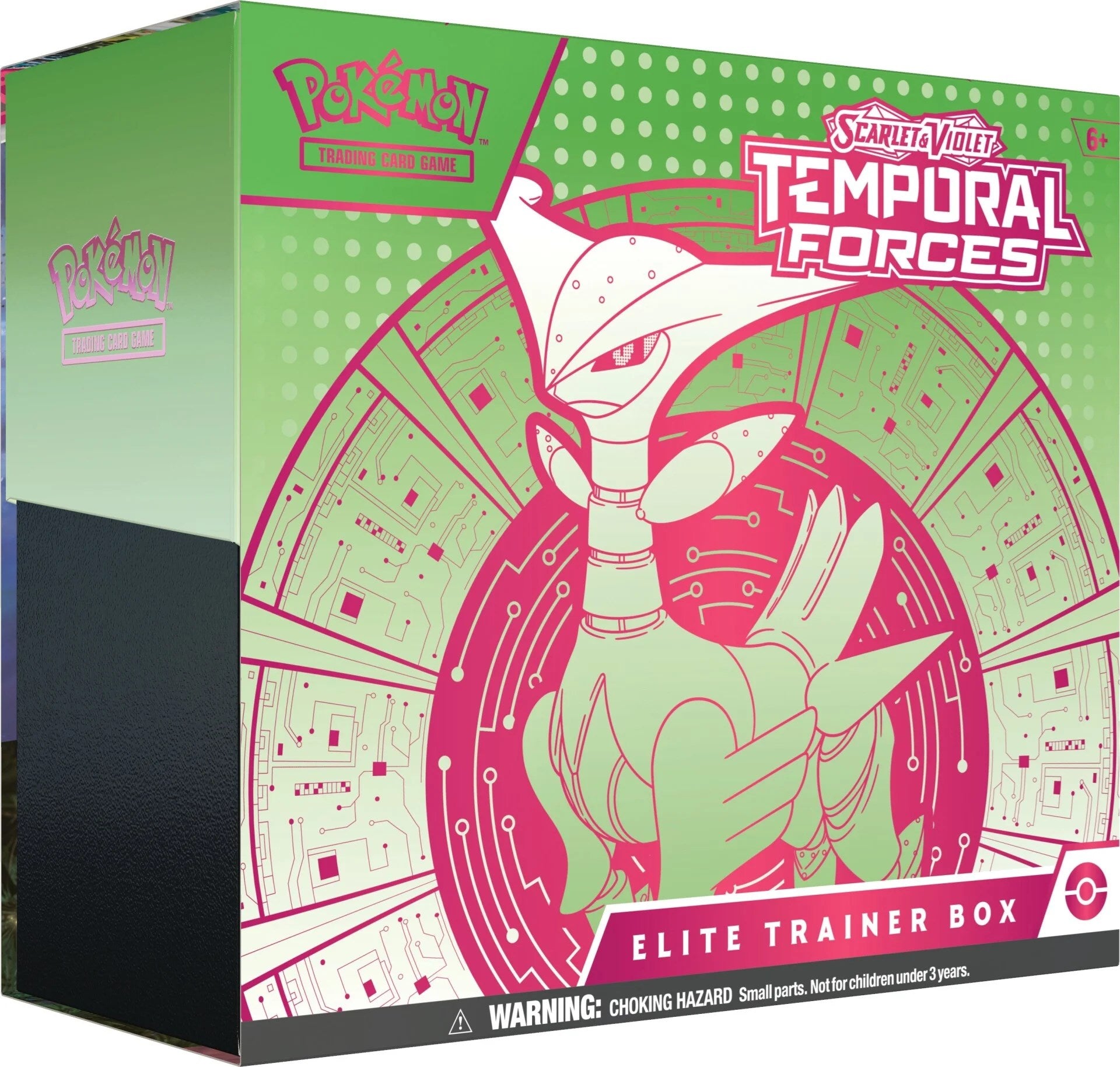 Scarlet & Violet: Temporal Forces - Elite Trainer Box (Iron Leaves) | PLUS EV GAMES 