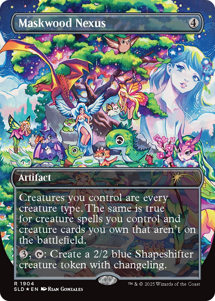 Maskwood Nexus (Double Rainbow Foil) [Secret Lair Drop Series] | PLUS EV GAMES 