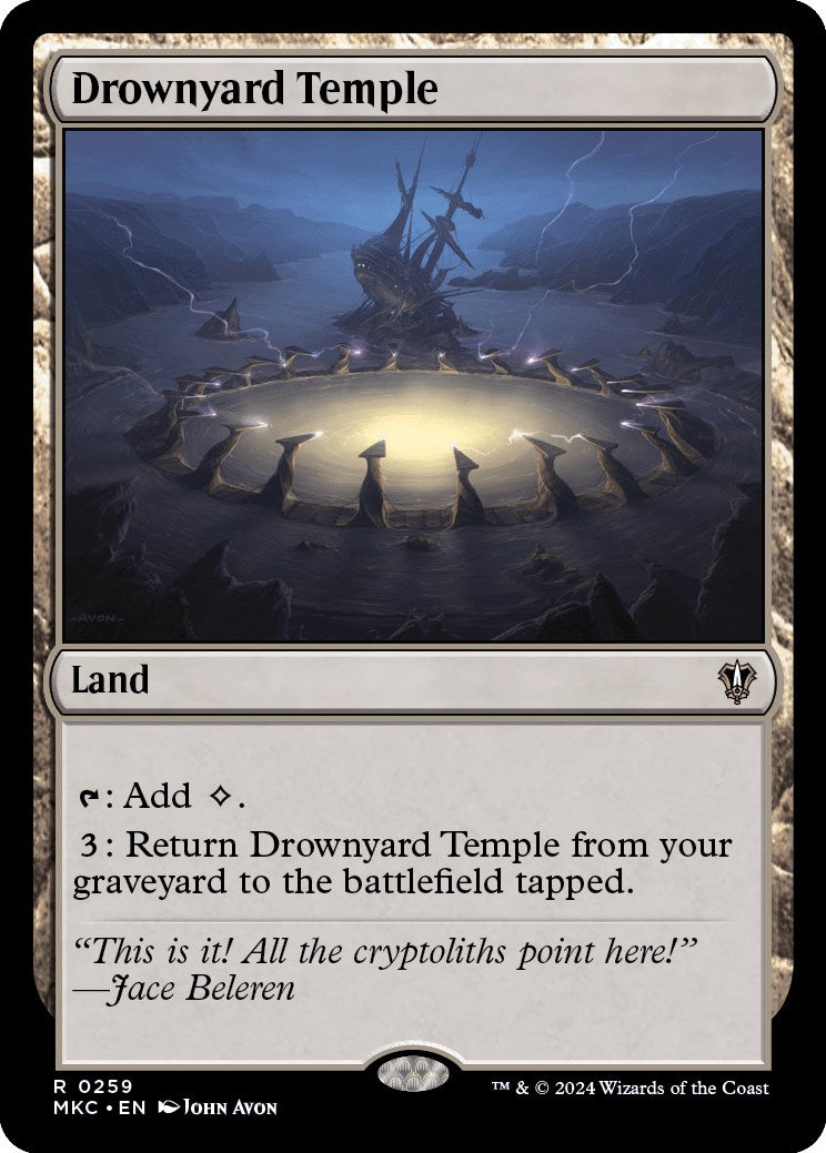 Drownyard Temple [Murders at Karlov Manor Commander] | PLUS EV GAMES 