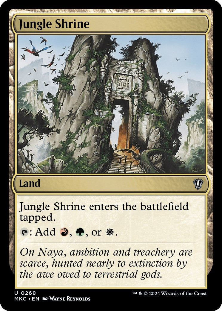 Jungle Shrine [Murders at Karlov Manor Commander] | PLUS EV GAMES 