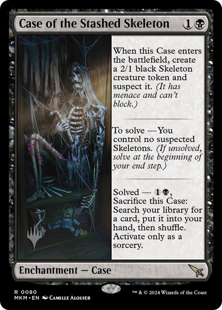 Case of the Stashed Skeleton (Promo Pack) [Murders at Karlov Manor Promos] | PLUS EV GAMES 