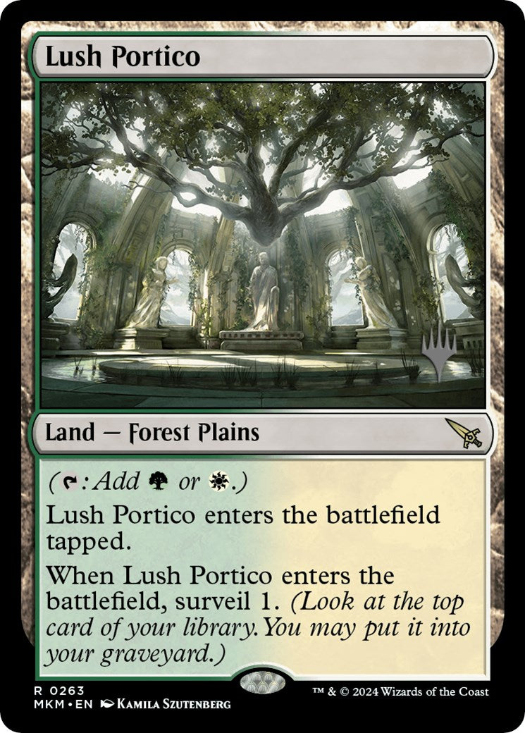 Lush Portico (Promo Pack) [Murders at Karlov Manor Promos] | PLUS EV GAMES 