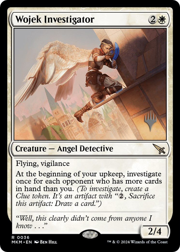 Wojek Investigator (Promo Pack) [Murders at Karlov Manor Promos] | PLUS EV GAMES 