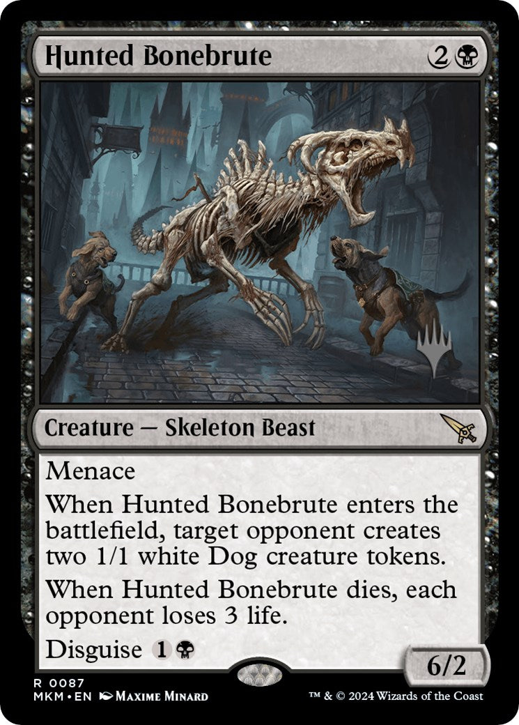 Hunted Bonebrute (Promo Pack) [Murders at Karlov Manor Promos] | PLUS EV GAMES 