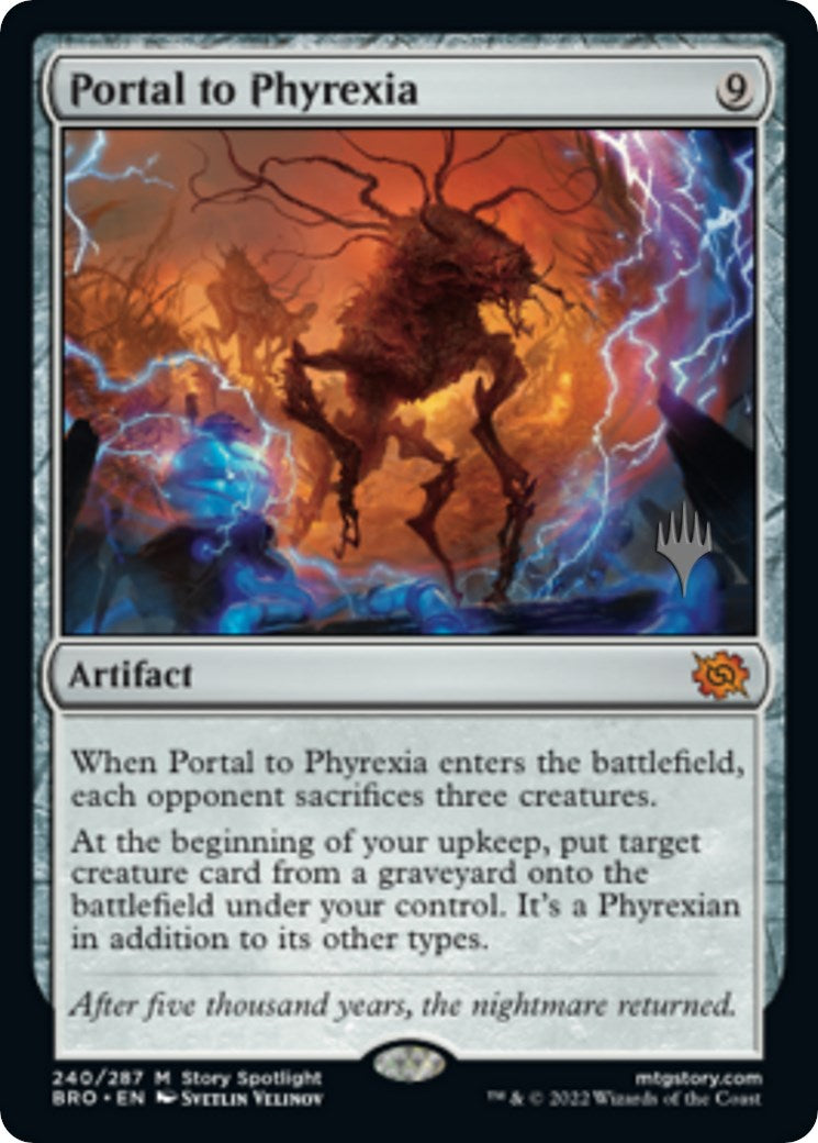 Portal to Phyrexia (Promo Pack) [The Brothers' War Promos] | PLUS EV GAMES 