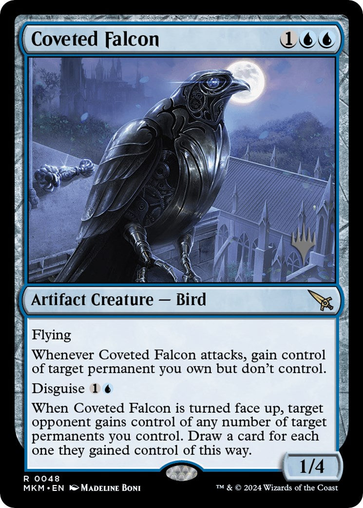 Coveted Falcon (Promo Pack) [Murders at Karlov Manor Promos] | PLUS EV GAMES 