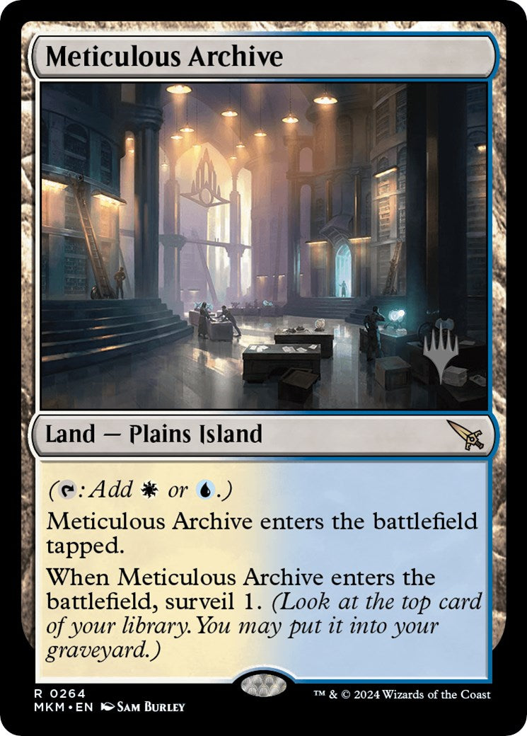 Meticulous Archive (Promo Pack) [Murders at Karlov Manor Promos] | PLUS EV GAMES 