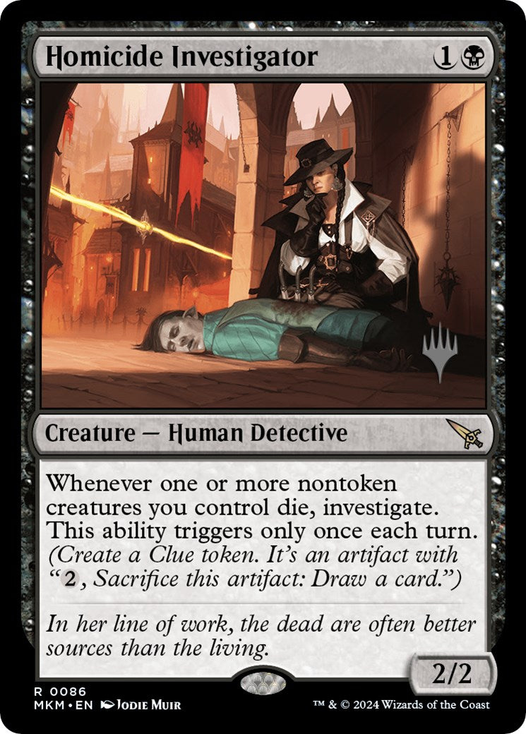 Homicide Investigator (Promo Pack) [Murders at Karlov Manor Promos] | PLUS EV GAMES 