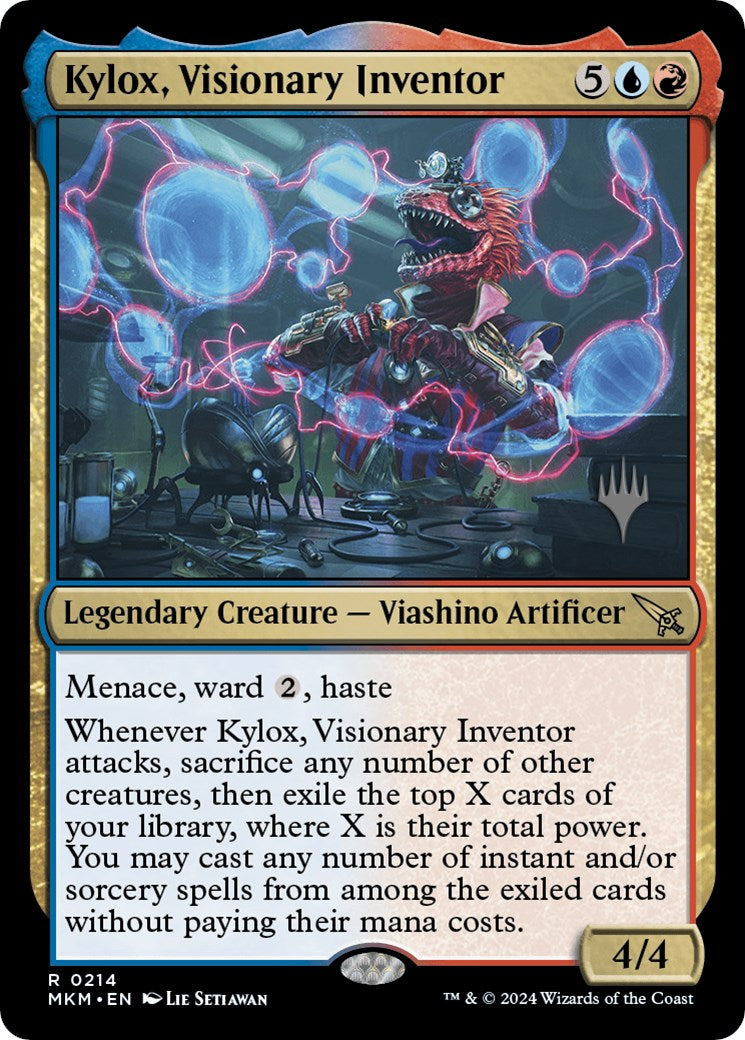 Kylox, Visionary Inventor (Promo Pack) [Murders at Karlov Manor Promos] | PLUS EV GAMES 