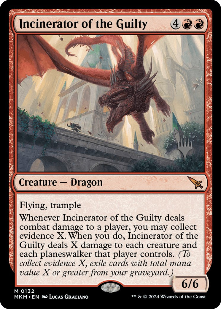 Incinerator of the Guilty (Promo Pack) [Murders at Karlov Manor Promos] | PLUS EV GAMES 