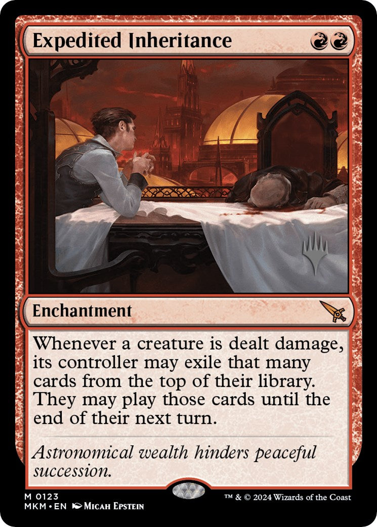 Expedited Inheritance (Promo Pack) [Murders at Karlov Manor Promos] | PLUS EV GAMES 