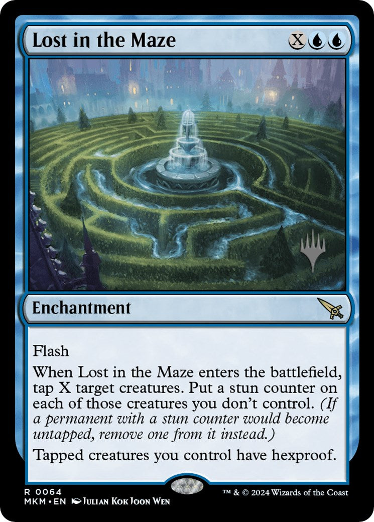 Lost in the Maze (Promo Pack) [Murders at Karlov Manor Promos] | PLUS EV GAMES 