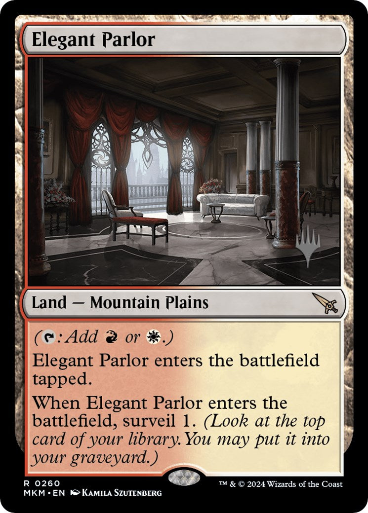 Elegant Parlor (Promo Pack) [Murders at Karlov Manor Promos] | PLUS EV GAMES 