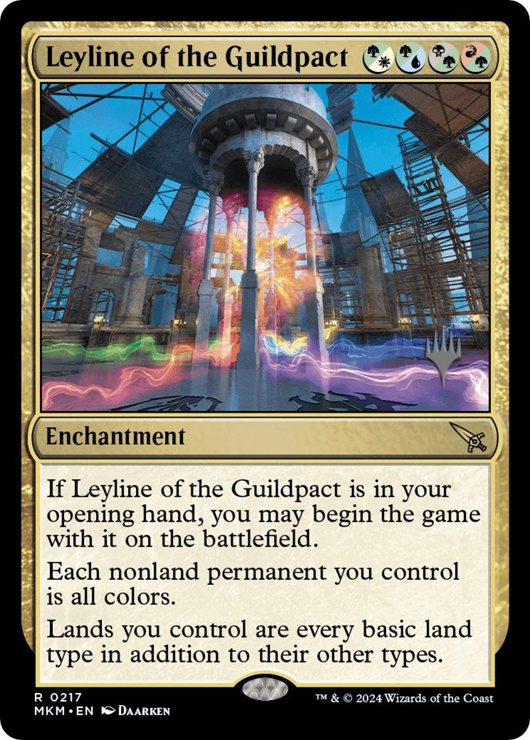 Leyline of the Guildpact (Promo Pack) [Murders at Karlov Manor Promos] | PLUS EV GAMES 